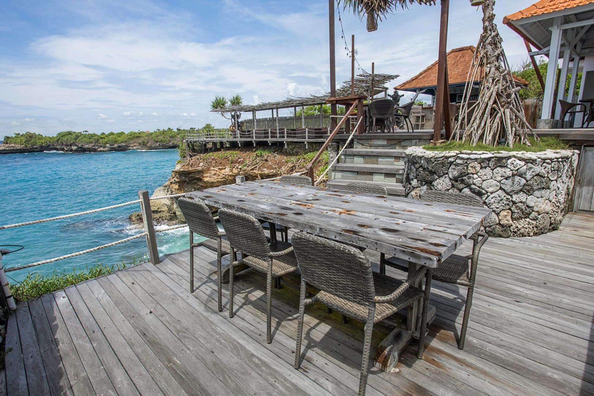 Water Blow Huts Nusa Lembongan Eksteriør bilde