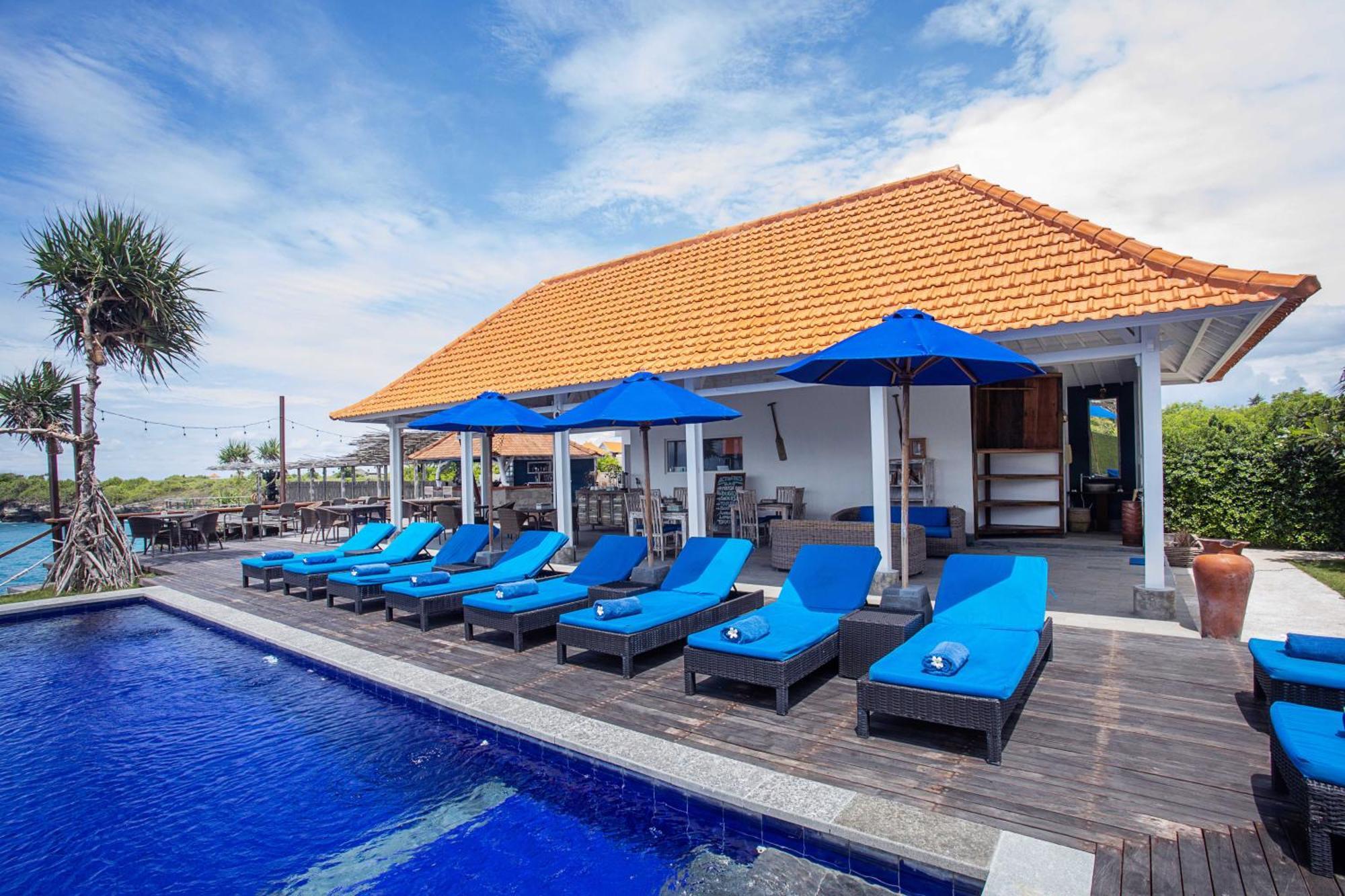 Water Blow Huts Nusa Lembongan Eksteriør bilde