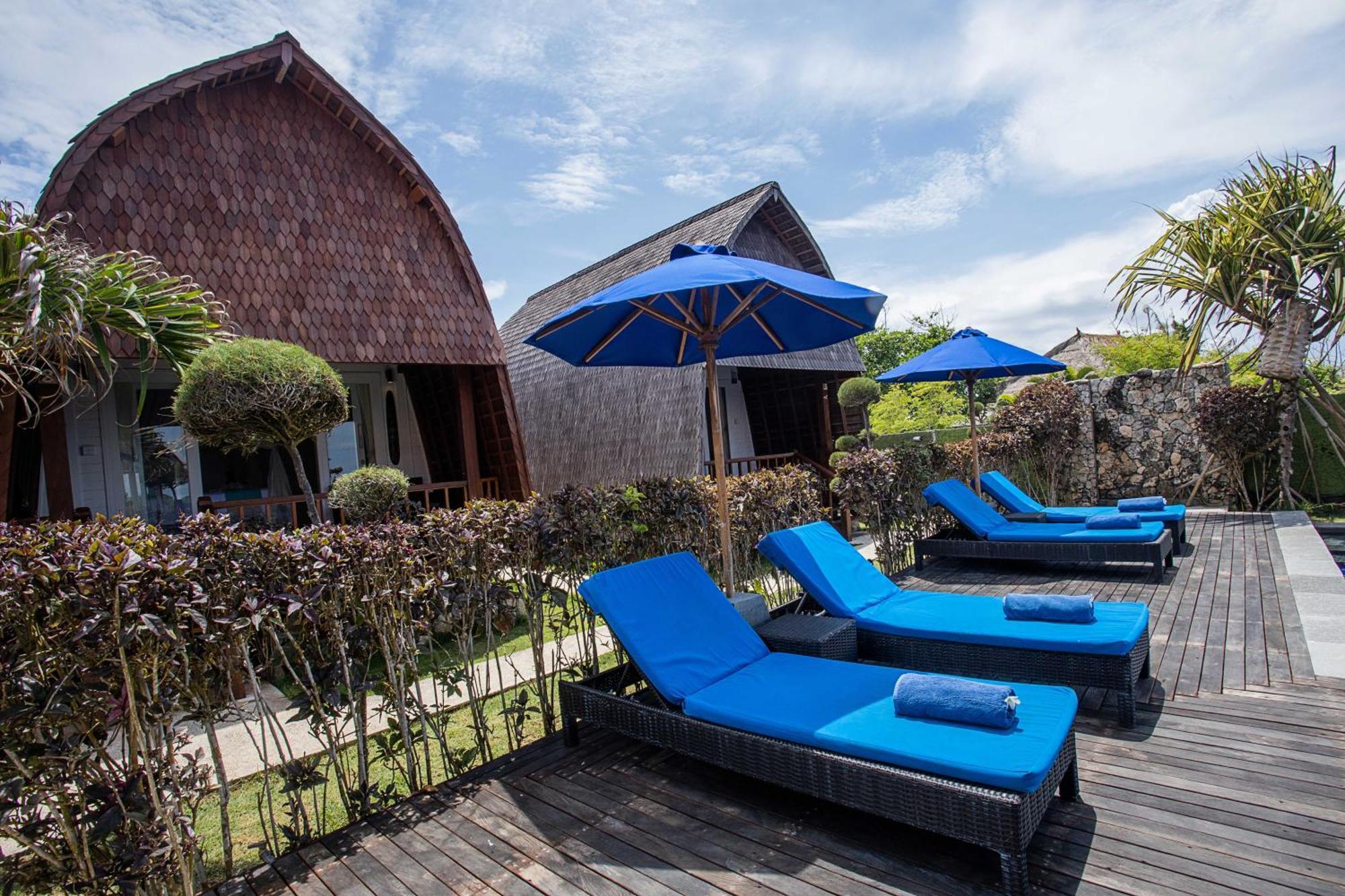 Water Blow Huts Nusa Lembongan Eksteriør bilde